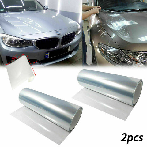Clear Car Headlight Bumper Hood Paint Anti-Scratch Protection Vinyl Film Sheet