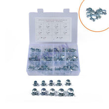 60x Carbon Steel Hose Clamp Clip for Car Coolant Fuel Oil Vacuum Emission System