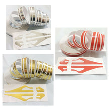 Striping Pin Stripe Steamline Double Line Tape 12mm Car Body Vinyl Decal Sticker