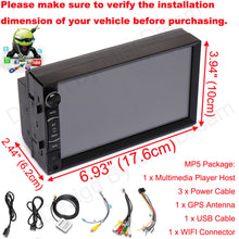 For Mercedes-Benz Touch Screen Bluetooth Car Radio Stereo Android 2Din GPS + Cam