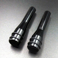 2pcs Car Truck Interior Door Lock Knob Pull Pin Aluminum Alloy Accessories Black