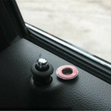 4Pcs Carbon Fibre Interior Insert Door Lock Knob Pins Kit For Car Truck SUV Auto