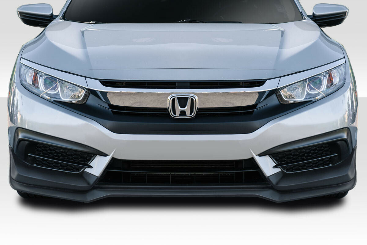 Duraflex Type M Front Lip Under Spoiler - 1 Piece for 2016-2020 Civic 2DR 4DR