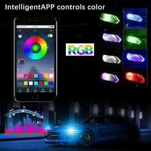 2X H4 H7 H11 9005 9006 CSP LED Headlight + RGB Bluetooth Phone Control