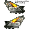 LED Amber Parking Light Lamp/Marker Light Bulb For 2007-2009 Nissan Altima Sedan