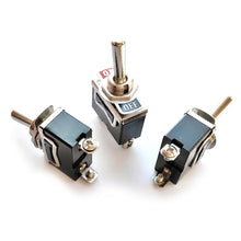 New Durable ON/OFF SPST Toggle Switch Metal Lever Car Dash Light+Missile Cover