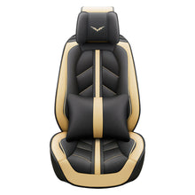 11pcs Luxury Leather Car Truck Seat Cover 5-Seats Protector Universal Cushion