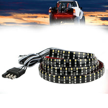 60" 3-Row 432 LED Truck Tailgate Light Bar Strip Reverse Brake Signal Tail Lamp