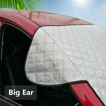 Silver Car Windshield Cover Sun Shade Protector Snow Ice Rain Dust Frost Guard