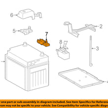 TOYOTA OEM-Battery Terminal-Negative 9098206070