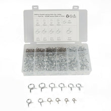 250Pcs Stainless Double Wire Fuel Line Hose Tube Spring Clamp Assortment Φ5-Φ14