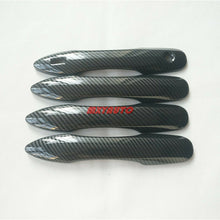4X Sport Carbon Fiber Door Handle Trim Protector For Toyota Camry Avalon Corolla