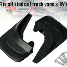 2x ABS Plastic Car Mud Flaps Splash Guards Mudflaps Mudgurads Fender Accessories