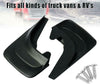2x ABS Plastic Car Mud Flaps Splash Guards Mudflaps Mudgurads Fender Accessories