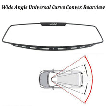 1Pcs 12" Wide Angle Curve Clip On Interior Rear View Mirror For Car SUV Truck