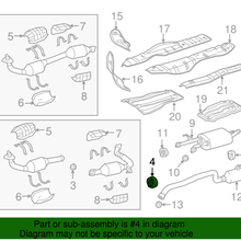 Genuine Toyota Muffler & Pipe Hanger 17565-0S011