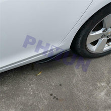 2x Universal 47cm Car Side Skirt Winglet Rear Bumper Corner Spoiler Lip Diffuser