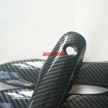 4X Sport Carbon Fiber Door Handle Trim Protector For Toyota Camry Avalon Corolla