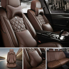 11× Deluxe Car Seat Cover 5-Seat Cushions Protector Car Interior Accessories Set