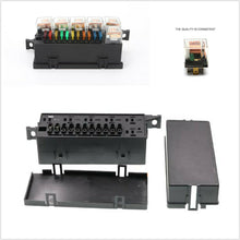 11 Way Car Relay Fuse Box With 6Pcs 5-Pin 12V 80A Relay + 11Pcs Fuses Universal