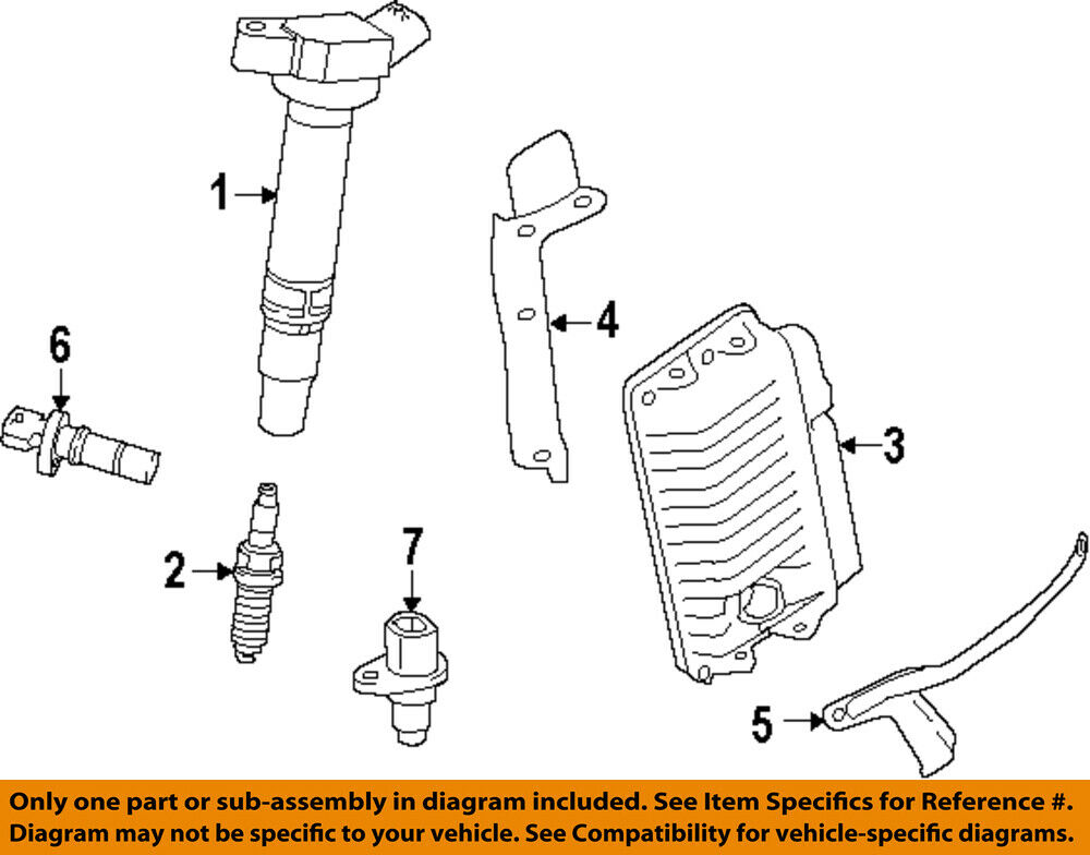 TOYOTA OEM 2018 Camry 2.5L-L4 Ignition-Spark Plug 90919A1001