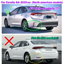 4Pcs For Toyota Corolla E210 Sedan 2020 Front Rear Mud Flaps Splash Guards Cover