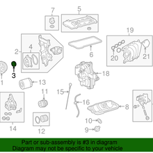 Genuine Toyota Rear Main Seal 90311-A0017