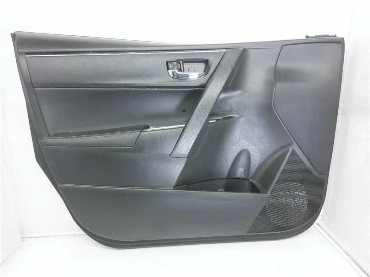 17 18 19 Toyota Corolla Front Left Interior Door Panel 67620-02R13-C3 Black