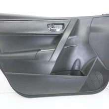 17 18 19 Toyota Corolla Front Left Interior Door Panel 67620-02R13-C3 Black