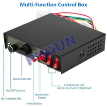 400W 8 Sound Car Warning Alarm Siren Horn Loud Speaker Microphone System US SHIP