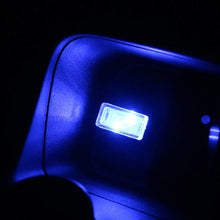 1x USB Mini Interior LED Colorful Atmosphere Lights Night Lamp Car Accessories