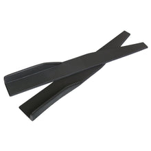 2x 74CM Car Side Skirt Splitter Addon Diffuser Wing Carbon Fiber Look Drill USA