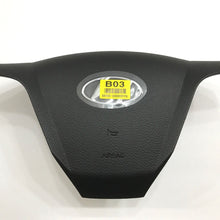 2017-2018 Santa Fe Driver Steering Wheel & Knee Air Bags OEM Hyundai Set of 2