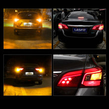 2x LASFIT 7440 NO Hyper Flash LED Rear Turn Signal Light for Nissan Toyota Honda