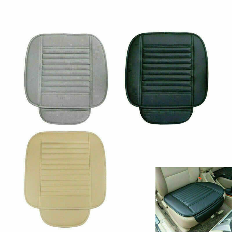Car Front Seat Cover Half/Full Surround Universal Cushion Pad Mat PU Leather USA