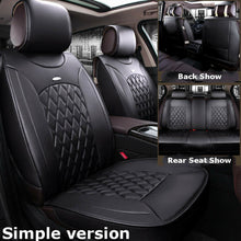 US 5-Seat Car SUV Leather Seat Cover Cushion Set For Nissan Altima Sentra Rogue