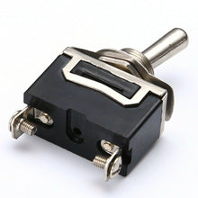 New Durable ON/OFF SPST Toggle Switch Metal Lever Car Dash Light+Missile Cover
