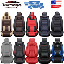 PU Leather Car Seat Covers 5-Sit Cushion Protector Universal Interior Accessoris