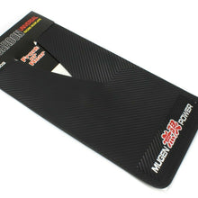 2Pcs UNIVERSAL MUGEN 3D CARBON FIBER CAR MUDFLAPS MUD GUARD MUDGUARDS FENDER