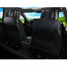 11x Fly5D Car Seat Cover Size L PU Leather Rear+Front Cushion 5 Seats All Season