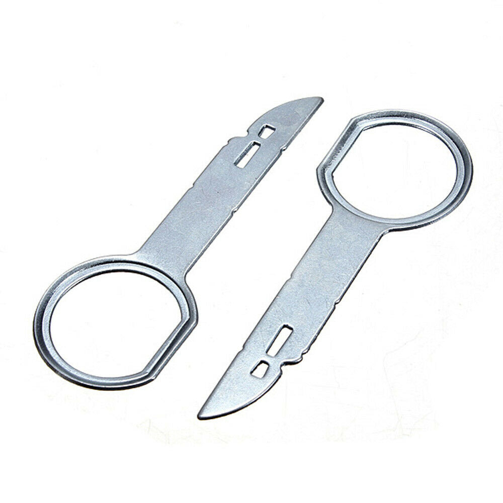 1 Pair Car Auto SUV Vehicle Radio Stereo Removal Release Tool Keys Accessories