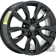 17" Nissan Rogue Black wheel rim Factory OEM 2017 2018 2019 2020 62746