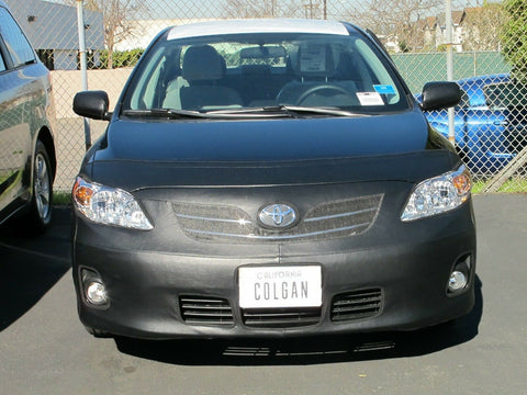 Colgan Front End Mask Bra 2pc.Fits Toyota Corolla L, LE 2011-2013 W/O License