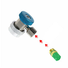 1 SET Auto H/L-R-134A Quick Coupler Connect Adapter Type AC Manifold Gauge