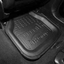 All Weather Floor Mats TPO Plastic Waterproof 3D Semi-Universal Mat Black