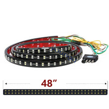 48 inch Double LED Truck Tailgate Light Signal Reverse Brake Strip For Toyota