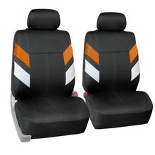 Auto Seat Covers Neoprene Waterproof for Auto Car SUV Van Full Set Orange