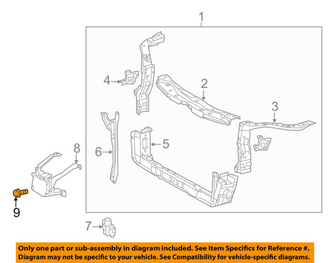 TOYOTA OEM 00-05 MR2 Spyder Splash Shield-Cooling-Splash Shield Bolt 9015960395