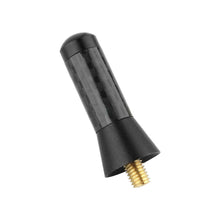 1.4" 3.5cm Carbon Fiber Screw Aluminum Car Short Stubby Mast Antenna Accessories