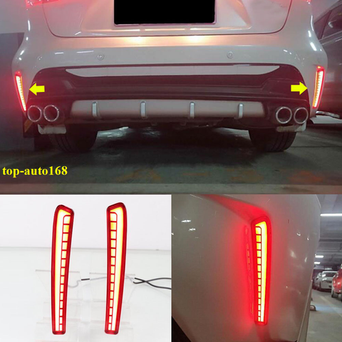 LED Rear Bumper Fog Light / Brake / Turn Signal 2pcs For Toyota Corolla 2020-21